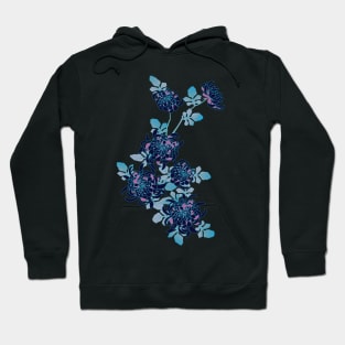 Kiku chrysanthemum Japanese style Hoodie